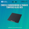 Original Creality Ender 6 Carborundum Ultrabase Tempered Glass Bed